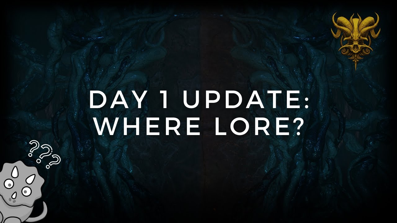 PoE 3.17 | Day 1 Update | Where Lore?