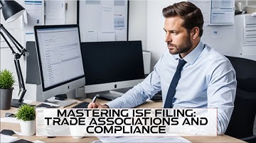 Mastering ISF Filing: Trade Associations and Compliance