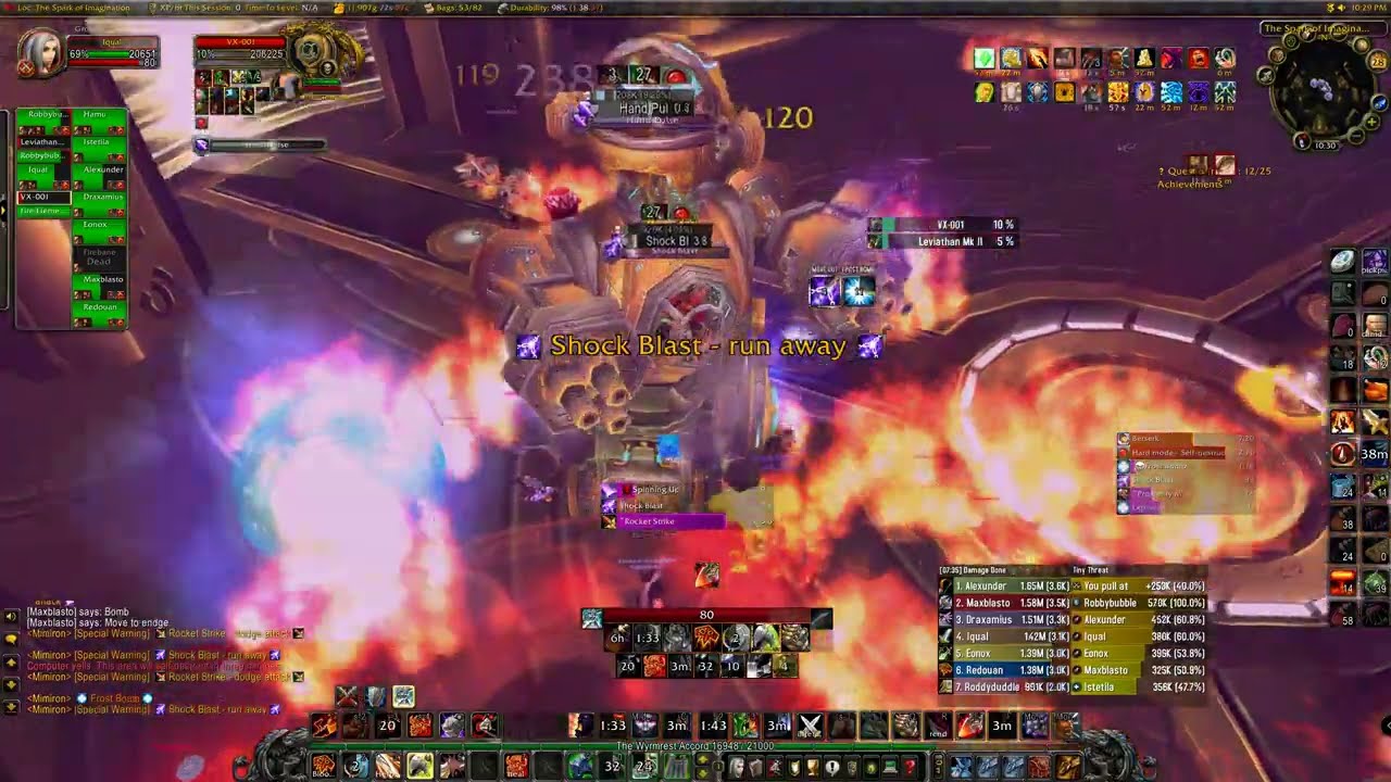 Mimiron Hard Mode 10 man Ulduar !!!