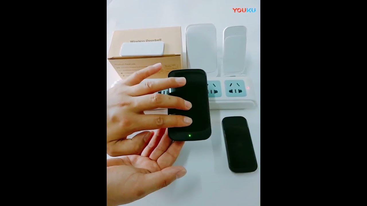 KOSSTON Amazon sales TOP1 wireless doorbell 350M distance Waterproof button wireless doorbell