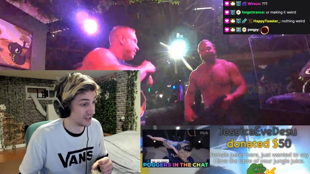 xQc gets a real female juicer donation.. YouTube