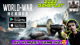 World War Heroes: WW2 FPS 2022 | Android Gameplay & Review | Hindi | screenshot 1