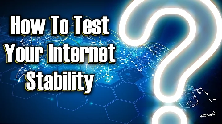 How to Test Your Internet's Stability | Ping, Packet Loss, Jitter, etc.
