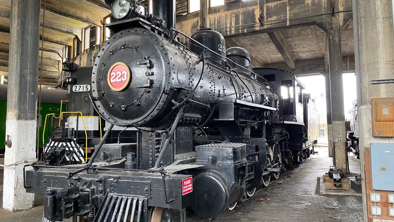 We Tour The State Railroad Museum Savannah, GA YouTube