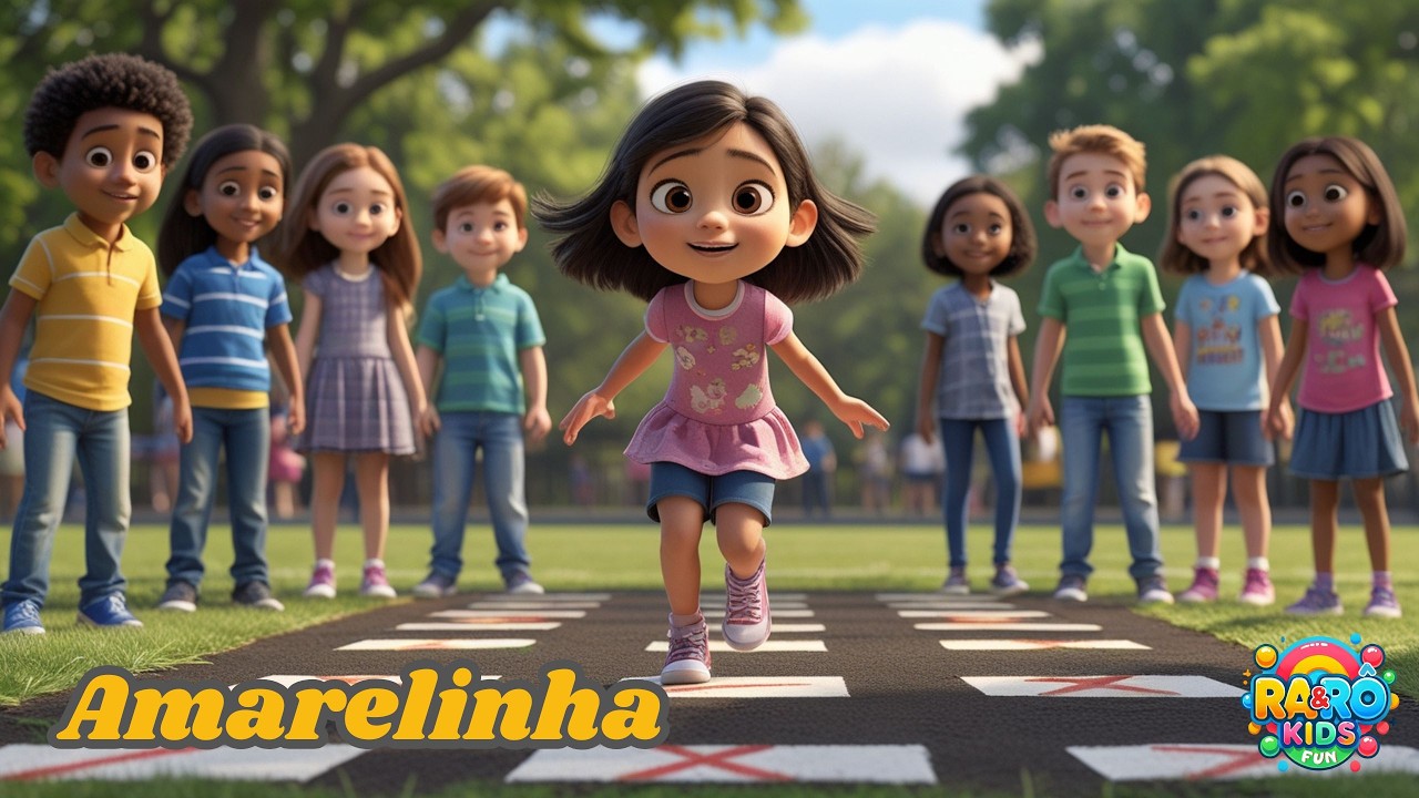 Amarelinha - Música Infantil Animada - YouTube