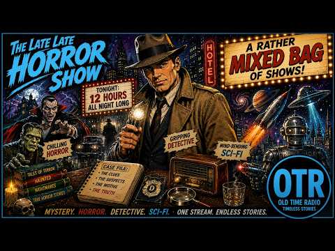 The Night Shift of the Strange | 12 Hours of Mystery, Horror, Detectives & Sci-Fi / Old Time Radio