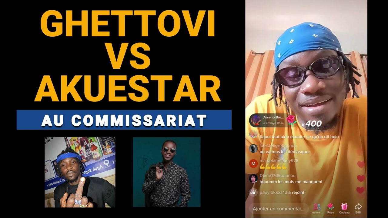 GHETTOVI VS AKUESTAR AU COMMISSARIAT