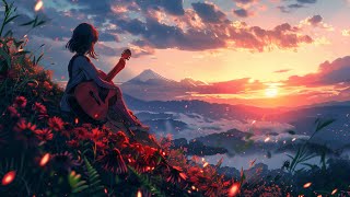 :  Melodic Odyssey  Ethnic Guitar Lofi Mix for Peaceful Moments 