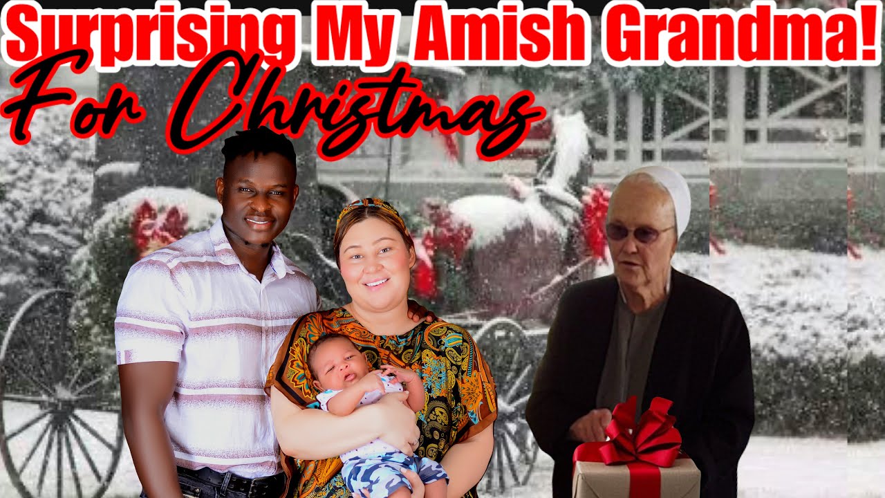 Finally! Surprising My Amish Grandma For Christmas | Travel | Country | Buggy | The Bichanga Family|