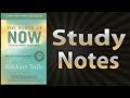 The Power of Now By Eckhart Tolle (Study Notes)