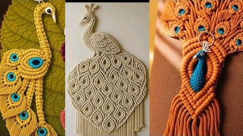 macrame easy peacock design/#shorts/#live/#macrame/#yt/#ytshorts/#diy