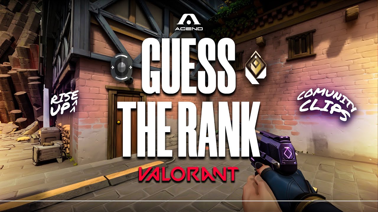 Guess The Valorant RANK feat. Starxo & zeek YouTube