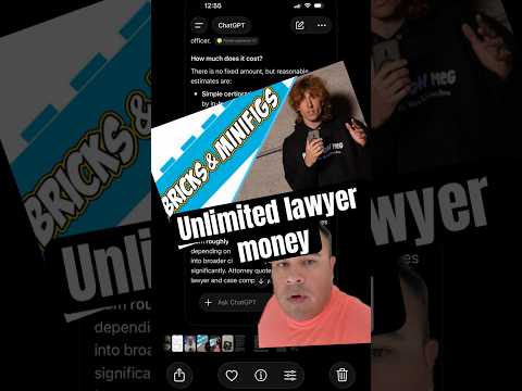 Unlimited legal budget. How my case against Orange County Florida is similar to bricks and minifigs