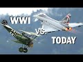 Fighter plane Evolution Airshow Demo - from WW1 to 4Gen Fighters