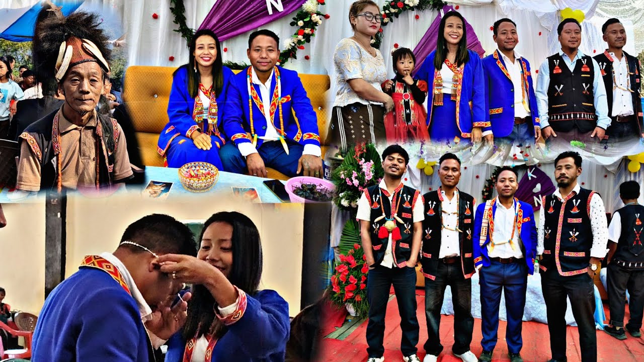 Wedding ceremony of Mr Khabau kamhodam & Nonlai Gangsa at Jagan village longding Arunachal Pradesh