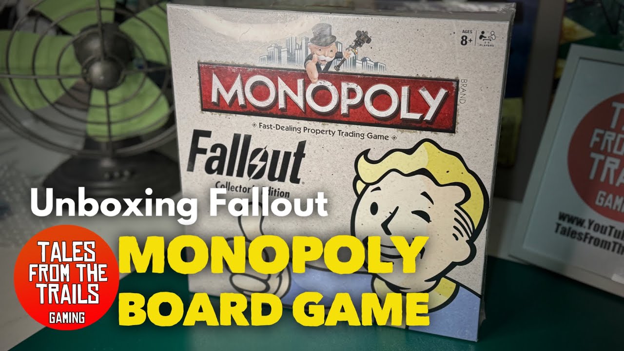 Unboxing: Fallout Monopoly | Collectors Edition - YouTube