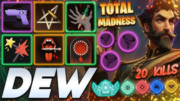 Dew Mirage TOTAL MADNESS 20 KILLS - Deadlock Pro Gameplay & Guides [Watch & Learn]