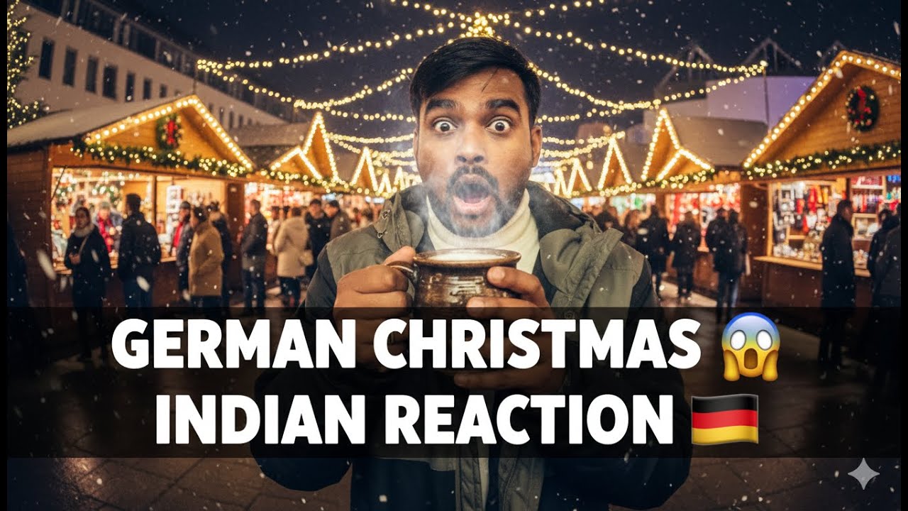 Indian in Germany 🇮🇳😱 | German Christmas Market Reality | Ulm Weihnachtsmarkt