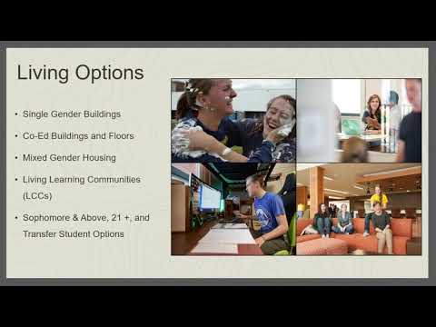 Living on Campus Virtual Presentation