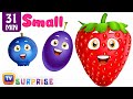 Learn Sizes & Fruits for Kids | ChuChu TV Surprise Eggs