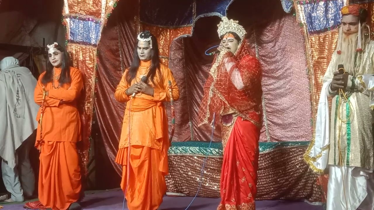 🌸🥀राम की भूमिका मैं घनाराम रामलीला केवट की भूमिका मैं पंचम ग्राम सिमिरिया की रामलीला🌸🥀