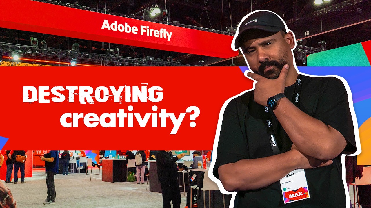 Будущее искусственного интеллекта в Adobe выглядит ОЧЕНЬ пугающе!