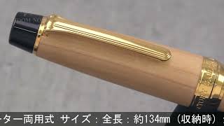 SAILOR セーラー 万年筆 広島工場竣工記念 タイサンボク 中字 - YouTube