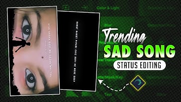 🔥Trending Sad Video Clip🍁 Status Editing In Alight Motion | Nagpuri New Sad Song Status Editing🌿