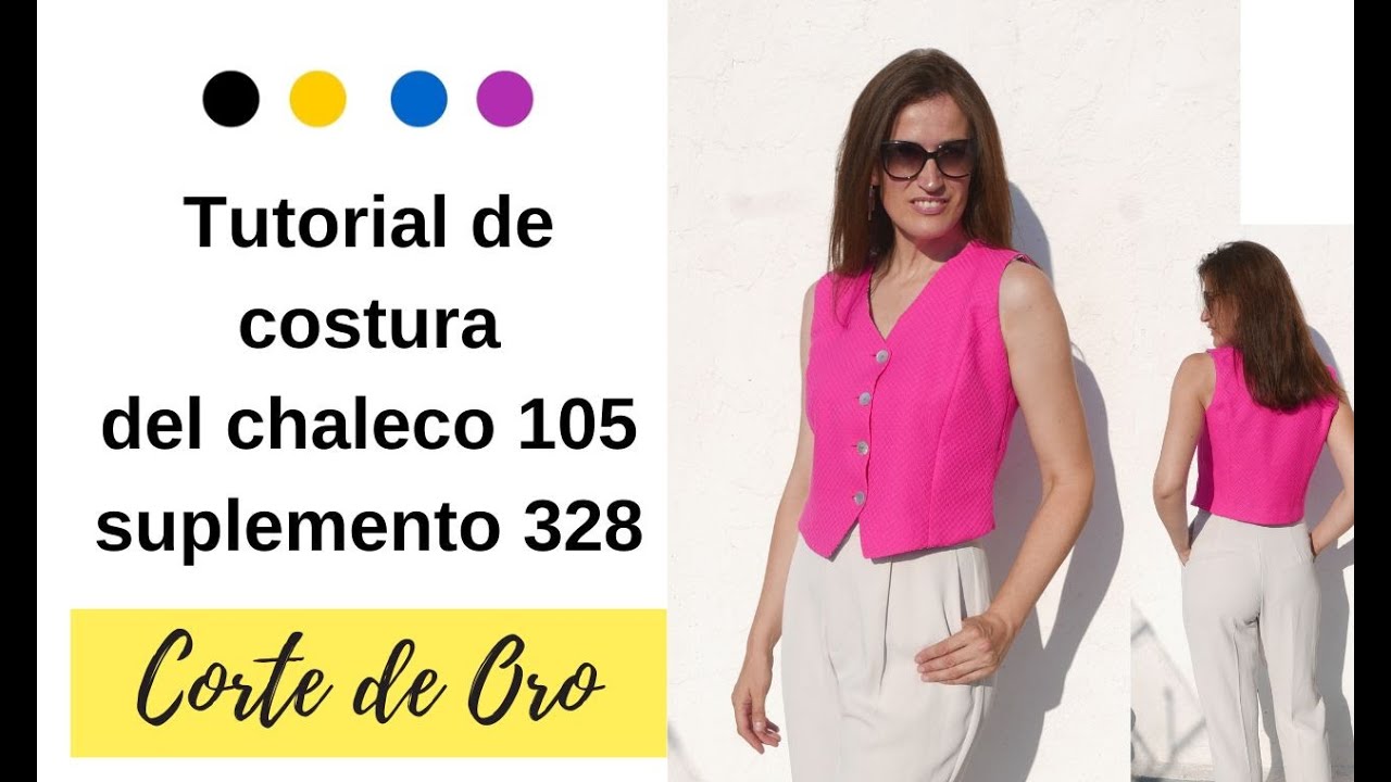 CONFECCIÓN CHALECO MOD.105 del CORTE de ORO