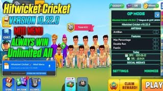 Hitwicket Cricket Mod Menu v10.22.0 || Unlimited Case & Unlimited Gold || Latest Version Updated screenshot 4