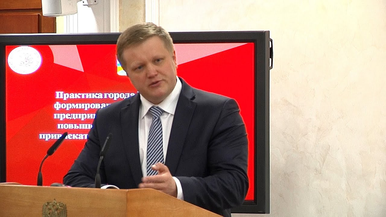 15.04.2015 Выступление Юрия Кузина в Совете Федерации