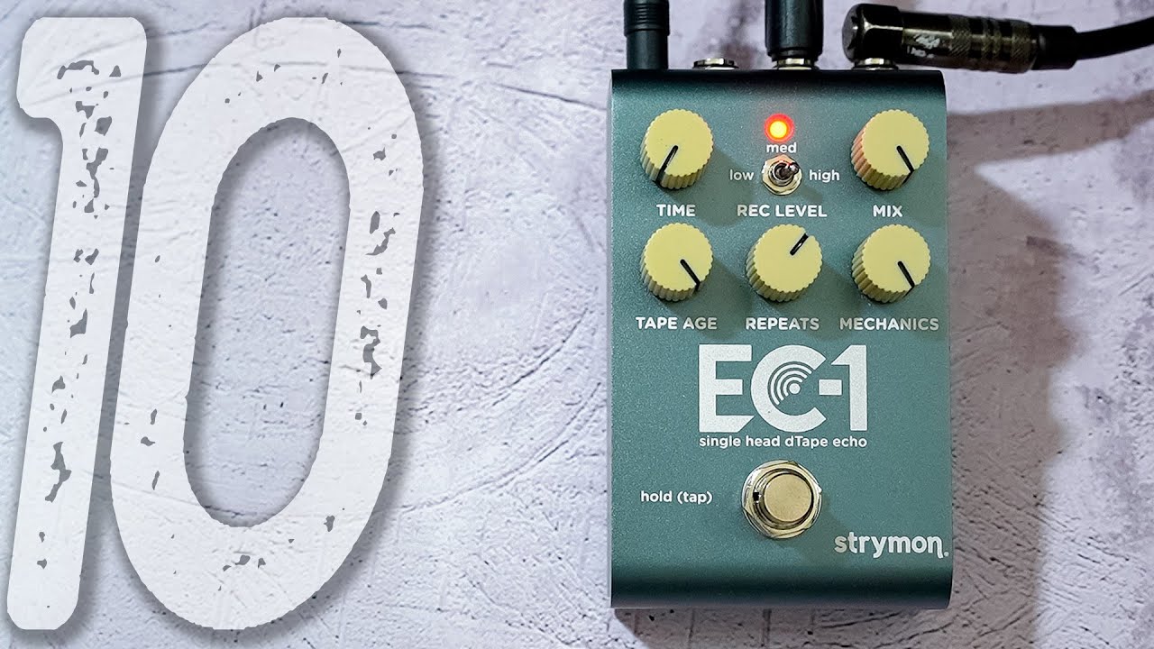 10 Beautiful Ambient Sounds | STRYMON EC-1 dTape Echo - YouTube