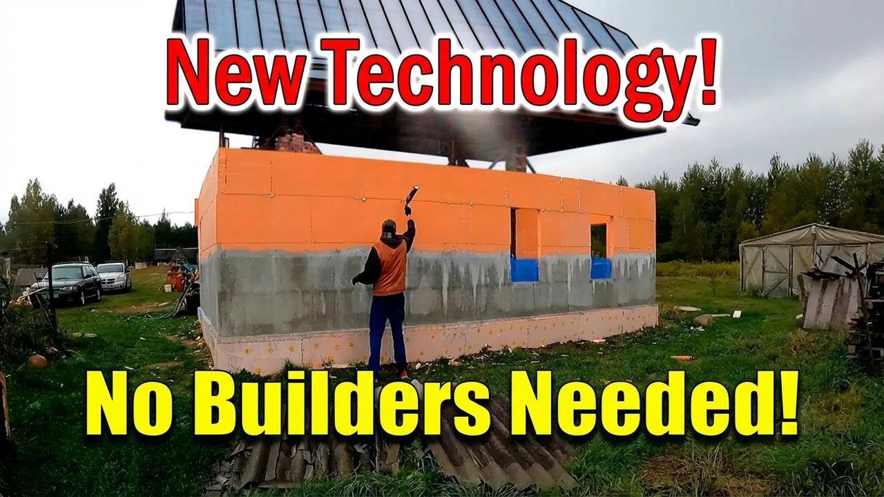 Building a House with Polystyrene! Discover This Easy New Method