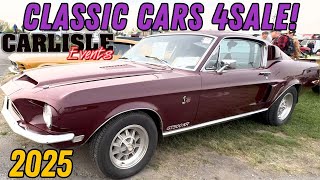 Classic Car Prices at the 2025 Spring Carlisle Fairgrounds Swap Meet | Classic Cars for Sale