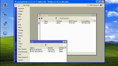 TUTORIAL MIKROTIK DHCP RELAY,DHCP CLIENT (full pembahasan)