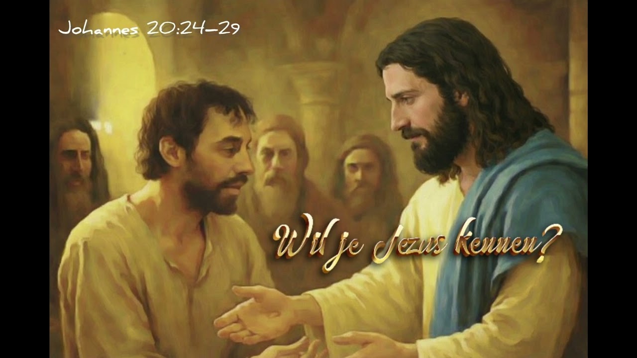 Lied : Geweldig niet zien & toch geloven (Wil je Jezus kennen? )