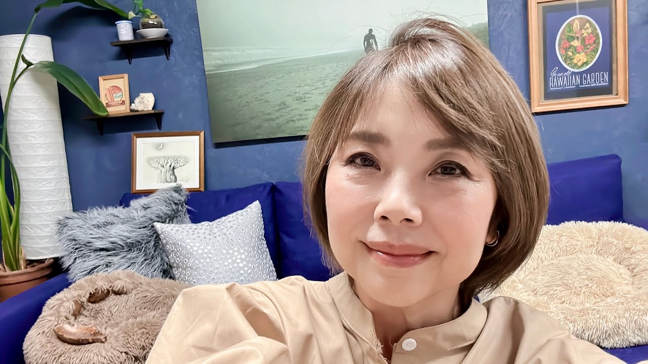 【メイクLIVE配信‼️】美容院へ行く59歳リアルな今日のスキンケア〜メイク〜ヘアスタイルまで。お急ぎメイク！