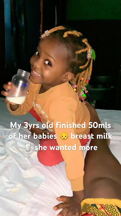 Breast milk 🥛 prank on her she didn’t even notice 😁😁