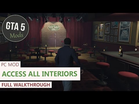 GTA 5 PC - Open all interiors Mod [Full Showcase/Walkthrough]