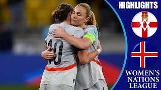Irlande du Nord - Islande || Résumé || Ligue des Nations féminine de l'UEFA 2025