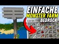 🔴Einfache MONSTER FARM für Anfänger! MINECRAFT BEDROCK 1.21 #minecraft  #bedrock