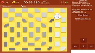 Another Google Snake Re-take World Record [33.396 Seconds] (Slow, Small, Cheese, All, Dice)