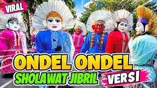 ONDEL ONDEL BETAWI 🎉 SHOLAWAT JIBRIL - PENARIK REZEKI ✨ ONDEL ONDEL KELILING DI VELODROME