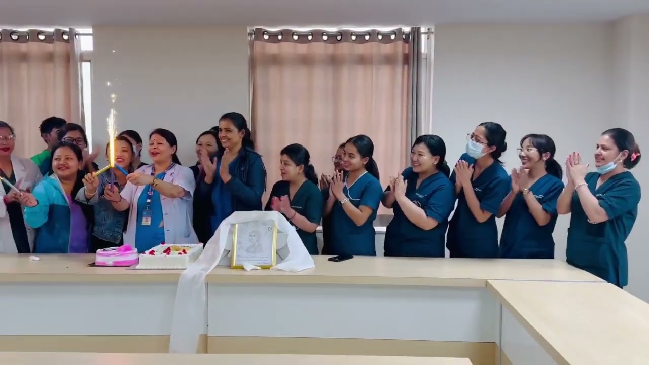 Nursing day celebration at stupa community hospital chuchhepaati