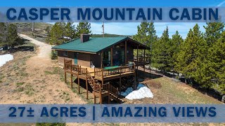 *SOLD* Casper Mountain Cabin on 27+/- acres near Hogadon Ski Resort For Sale | Casper Wyoming