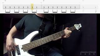 Los Amantes De Lola - Beber De Tu Sangre (Bajo Cover + Tab) 🇲🇽