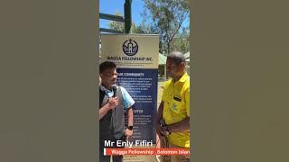 Mr. Enly Nicholas Fifiri - Solomon Islands. PALM Scheme