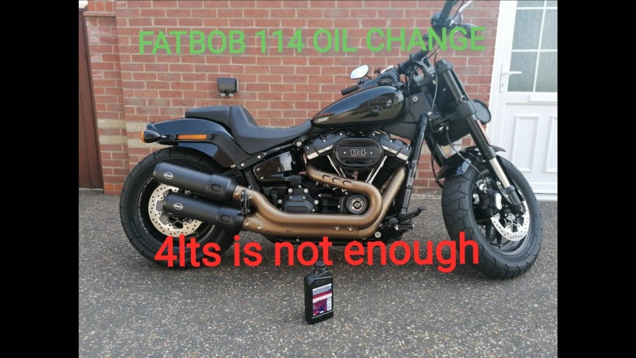 Fat-Bob 114 oil Change