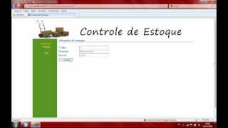 Trabalho Controle de Estoque JavaEE JSF, JPA, CSS e XHTML