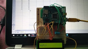 Arduino WiFi Shield + DHT11 Sensor Data sent to Google Spreadsheet